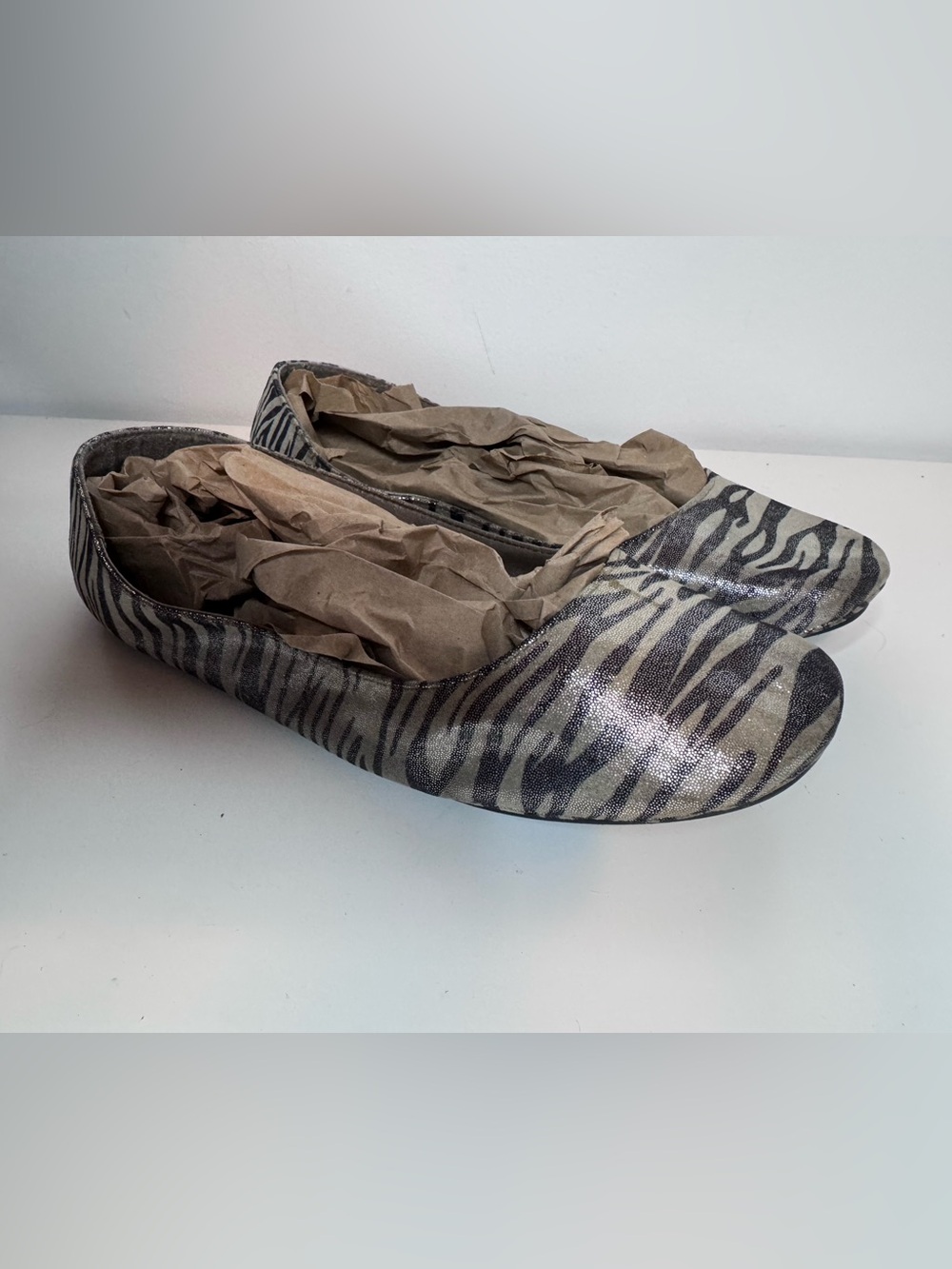 Mossimo Supply Co. animal print ballet flats, ladies size 11